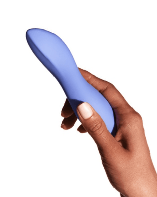 Dame Products Vibrator Dame Dip Beginner's  Internal & External Silicone Vibrator - Periwinkle