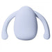 Dame Eva Hands-Free Silicone Clitoral Vibrator - Ice Blue