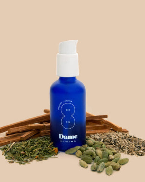 Dame Products Massage Oil Dame Sex Oil for Intimate Massage with Melatonin