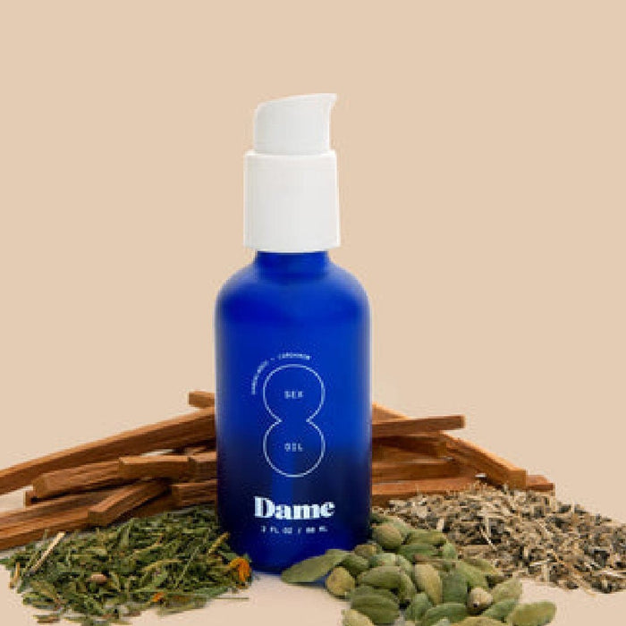 Dame Products Massage Oil Dame Sex Oil for Intimate Massage with Melatonin