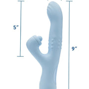 Devin Clit Thumping G-Spot Rabbit with Shaft Rotation