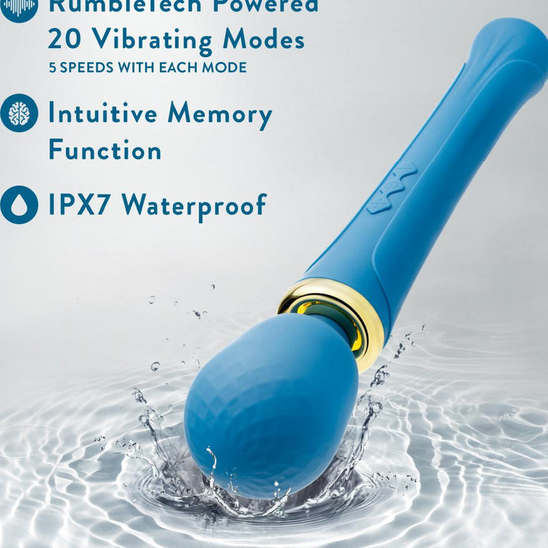 Dianna Rechargeable Rumbly Waterproof Wand Vibrator