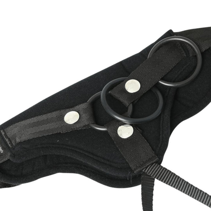 Divine Diva Plus Size Strap-On Harness - Black