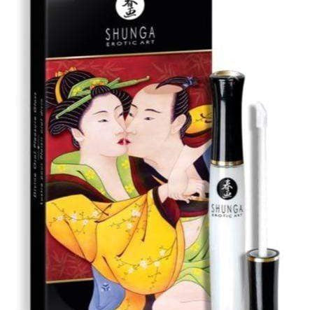 Shunga Arousal Gel Divine Oral Pleasures Lip Gloss - Champagne & Strawberries