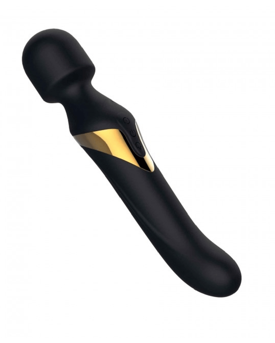 Dorcel Wand Dorcel Double Ended Wand & G-Spot Vibrator - Black & Gold