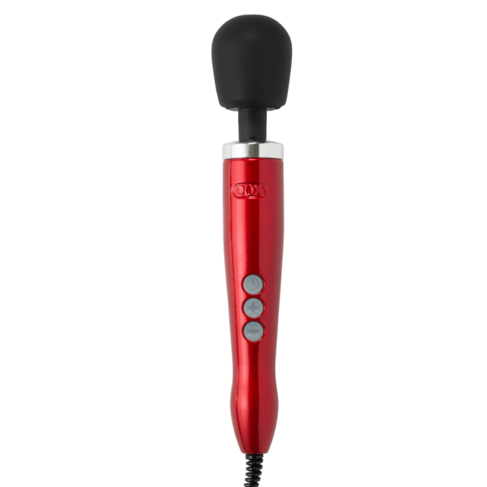 Doxy Wand Doxy Die Cast Extra Powerful Wand Vibrator - Red