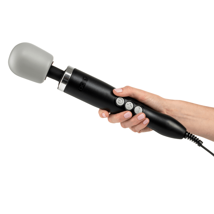 Doxy Wand Doxy Extra Powerful Wand Vibrator - Black