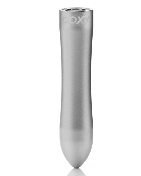 Doxy Bullet Vibrator Doxy Ultra Powerful Whisper Quiet Bullet Vibrator - Silver