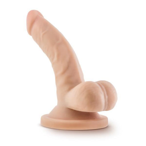 Blush Novelties Dildo Dr Skin 4 inch Mini Cock Dildo - Vanilla