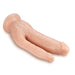 Dr Skin 8 Inch Double Penetration Dildo - Vanilla