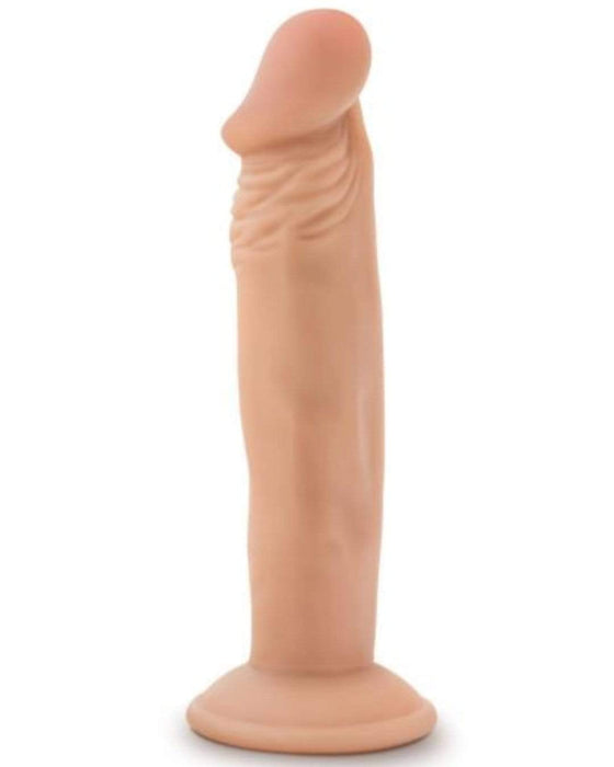 Blush Novelties Dildo Dr Skin Realistic Slim 6 Inch Dildo - Vanilla