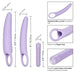 CalExotics Dilator Dr. Laura Berman® Isabelle™ Set of 2 Vibrating Silicone Vaginal Dilators