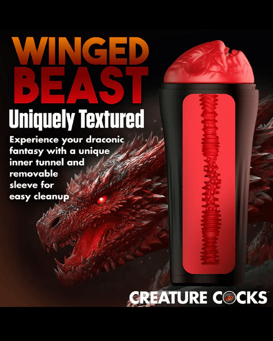 XR Brands Masturbator Dragon Snatch Stroker Fantasy Role Play Stroker