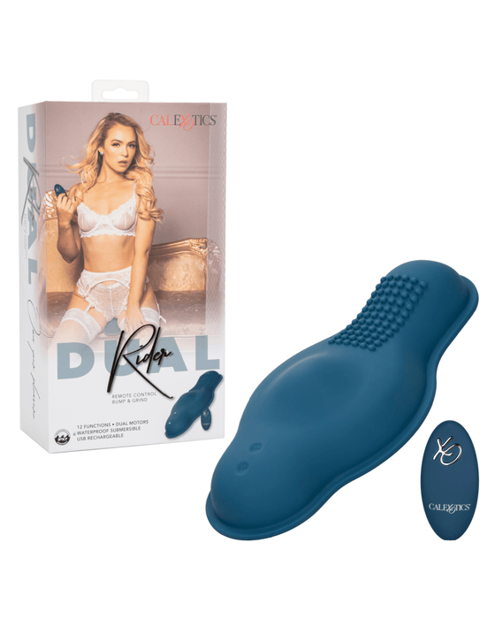 CalExotics Vibrator Dual Rider Remote Control Bump & Grind Humping Vibrator