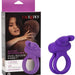 CalExotics Cock Ring Dual Rockin Rabbit Silicone Vibrating Couples Toy