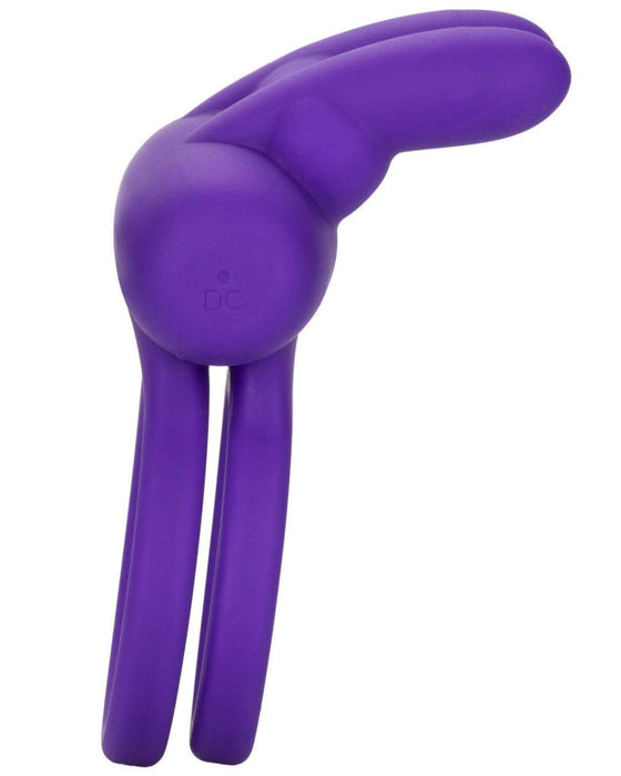 CalExotics Cock Ring Dual Rockin Rabbit Silicone Vibrating Couples Toy