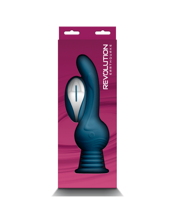 NS Novelties Vibrator Earthquake Thrusting Shaking Gyrating Vibrating Dildo with Remote