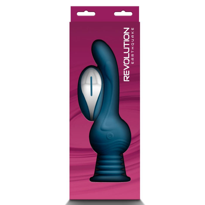 Earthquake Thrusting Shaking Gyrating Vibrating Dildo with Remote