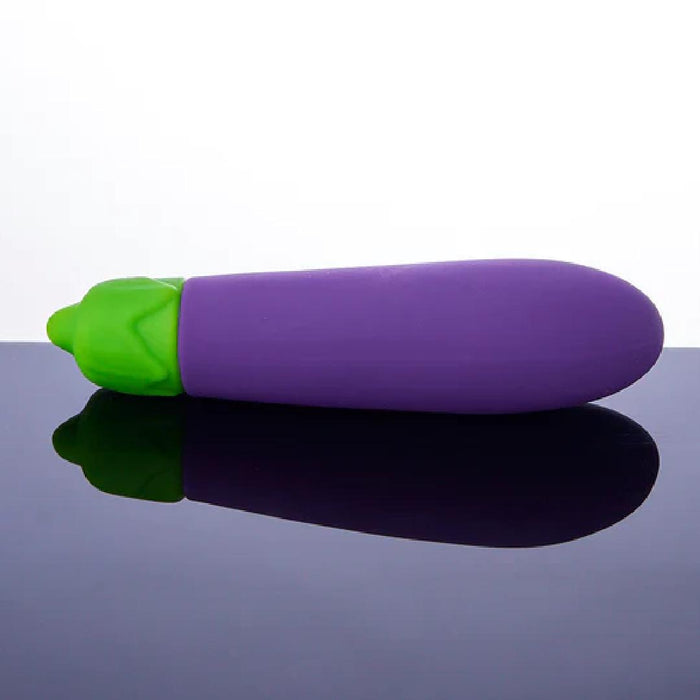 Eggplant Emojibator Ultra Discreet First Time Bullet Vibrator