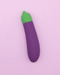 Dame Products Vibrator Eggplant Emojibator Vibrator