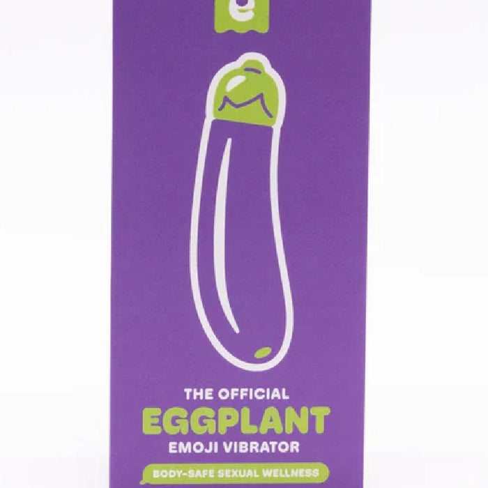 Eggplant Emojibator Ultra Discreet First Time Bullet Vibrator