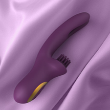 Elatia G-Spot Stroking & Clit Tickling Rabbit Vibrator by Tracy's Dog