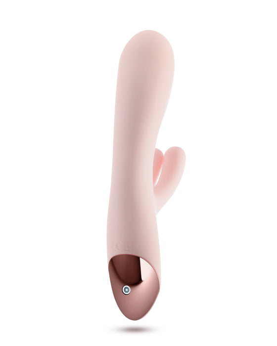 Elora Dual Motor Rabbit Vibrator with Double Teasers - Pale Pink