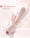 Elora Dual Motor Rabbit Vibrator with Double Teasers - Pale Pink