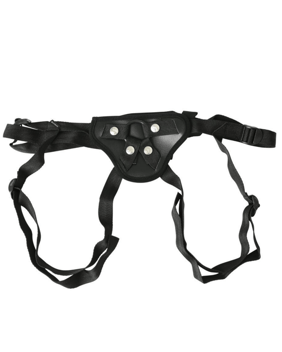 Sportsheets Strap-On Harness Ember Entry Level Adjustable Strap-on Harness - Black