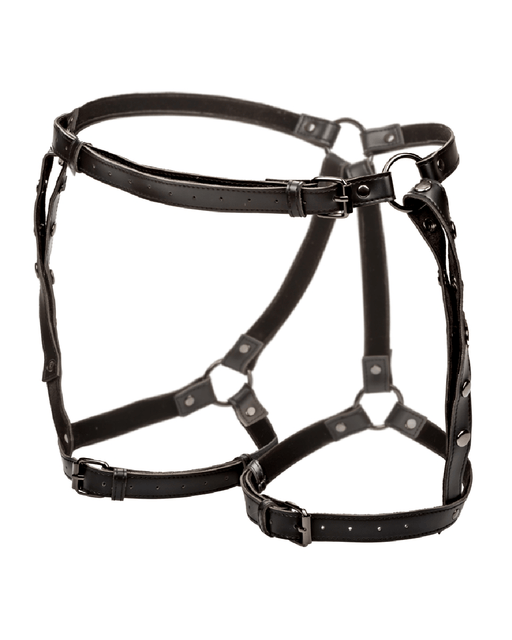 CalExotics Body Harness Euphoria Riding Thigh Harness  in Vegan Leather