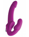 XR Brands Strap Ons Evoke Vibrating Strapless Silicone Strap-on Dildo