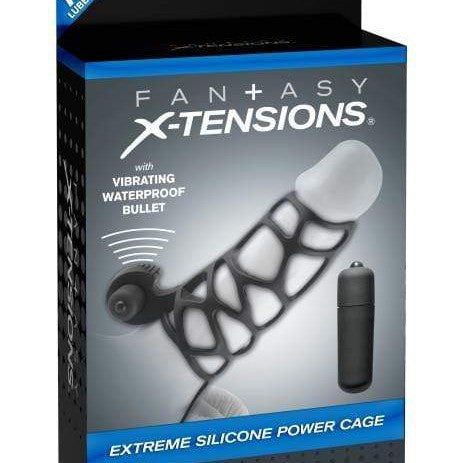 Pipedream Products Cock Cage Extreme Vibrating Silicone Power Cock Cage