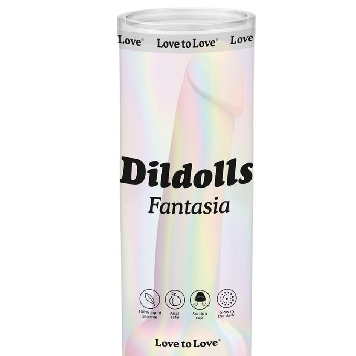 Fantasia Glow in the Dark Silicone Dildo