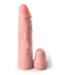 Pipedream Products Penis Extension Fantasy 7 Inch Silicone Penis Extension with 1 inch Plug - Vanilla