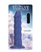 BMS Enterprises Dildo Fantasy Blue Unicorn Horn 8 Inch Silicone Dildo