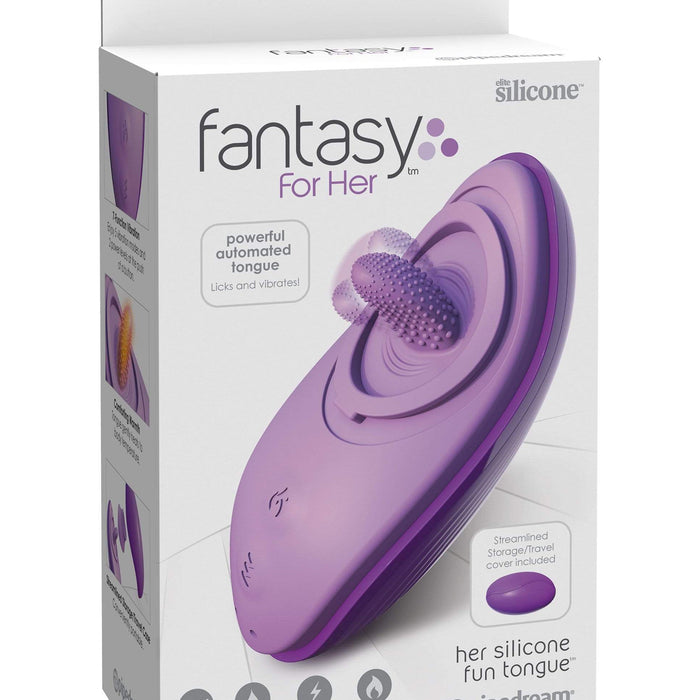 Pipedream Products Vibrator Fantasy For Her Silicone Warming Vibrating Fun Tongue