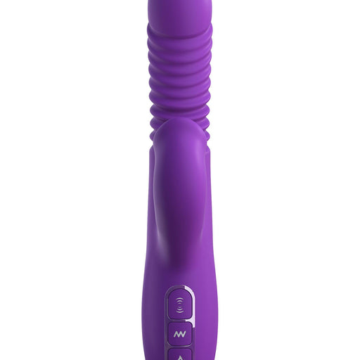 Pipedream Products Rabbit Vibrator Fantasy For Her Ultimate Thrusting Warming Clit Stimulator Rabbit Vibrator