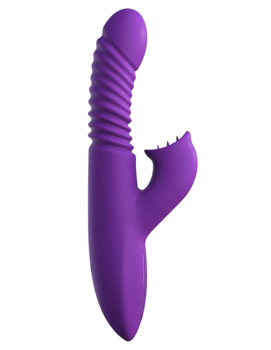 Pipedream Products Rabbit Vibrator Fantasy For Her Ultimate Thrusting Warming Clit Stimulator Rabbit Vibrator