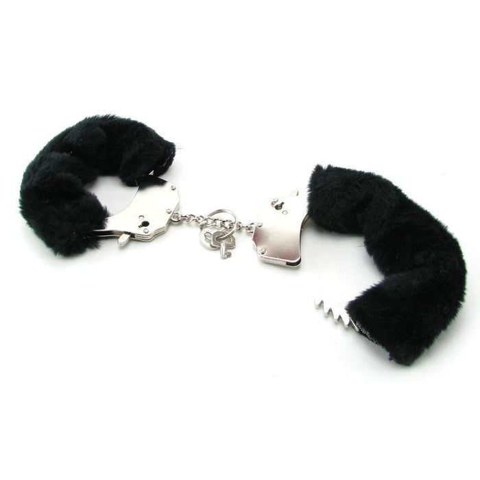 Pipedream Products Cuffs Fetish Fantasy Furry Cuffs - Black