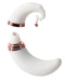 NS Novelties Vibrator Firefly Dream: Moon Shaped Glow-in-the-Dark Air Pulsation Vibrator