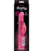 NS Novelties Vibrator Firefly Glow In the Dark Jessica Rabbit Vibrator - Pink