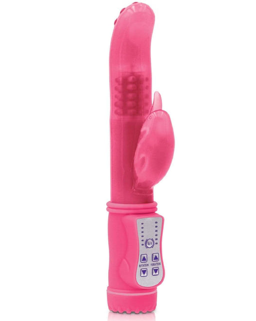 NS Novelties Vibrator Firefly Glow In the Dark Jessica Rabbit Vibrator - Pink