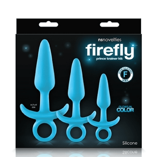 NS Novelties Anal Kit Firefly Prince Glow in the Dark Anal Trainer Kit