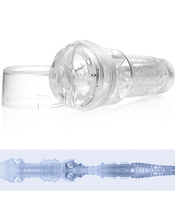 Fleshlight Masturbator Fleshlight Ice Lady Crystal Clear Masturbator