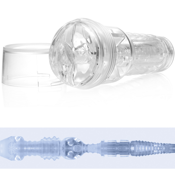 Fleshlight Masturbator Fleshlight Ice Lady Crystal Clear Masturbator