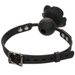 Fobidden Removable Black Rose Ball Gag