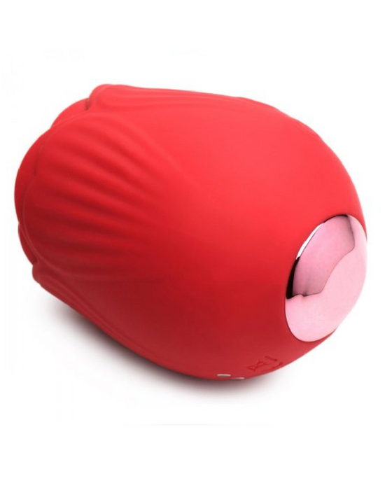 NaughtyNorth French Rose Licking & Vibrating Stimulator