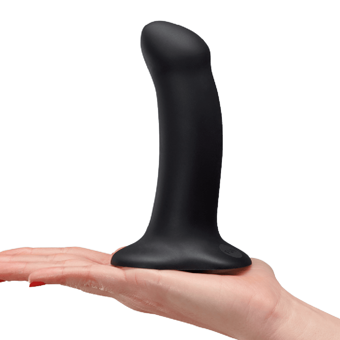 Fun Factory Dildo Fun Factory Amor 5.5 Inch Silicone Dildo - Black