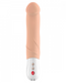 Fun Factory Big Boss Thick Vibrator - vanilla front view of the control panel