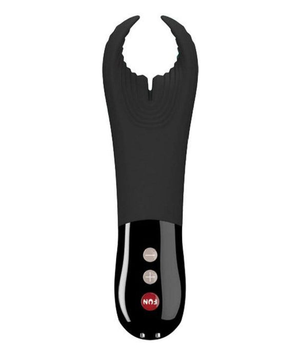 Fun Factory Masturbator Fun Factory Manta Vibrating Penis Stroker - Black